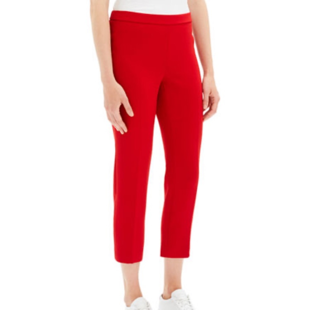 Theory basic pull-on cropped pants